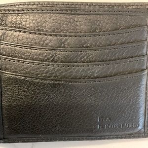 Pebbled Leather Ralph Lauren Polo Wallet